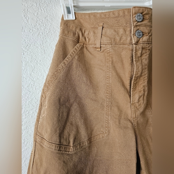 VERONICA BEARD Hilde Wide Ankle Crop Pants - Picture 6 of 10